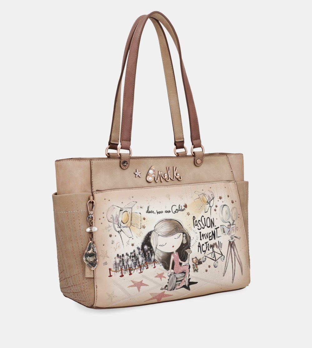 Torby Przez Ramię Anekke Hollywood Shopper Bag Damskie | 624XLCJRB