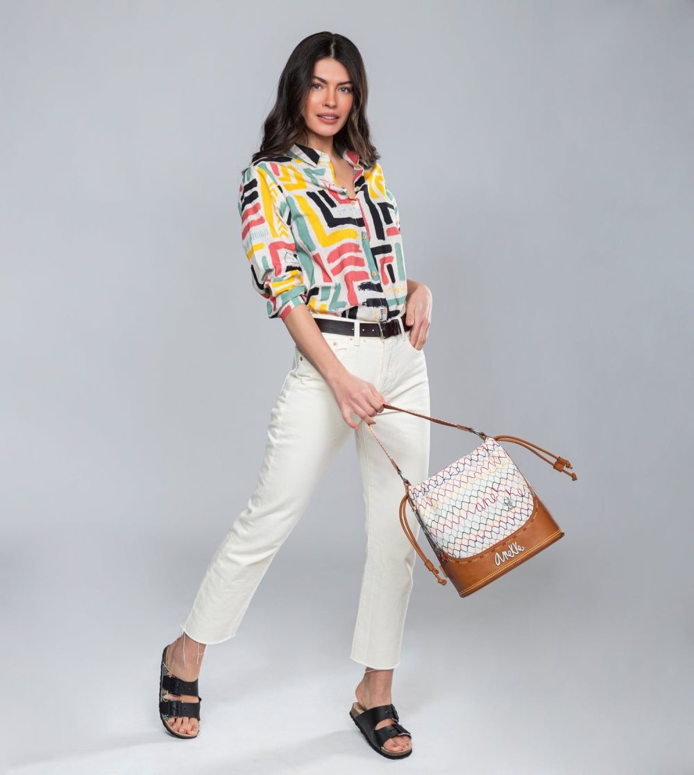 Torby Przez Ramię Anekke Magic Souls Bowling Crossbody Bag Damskie | 310OZHVKU
