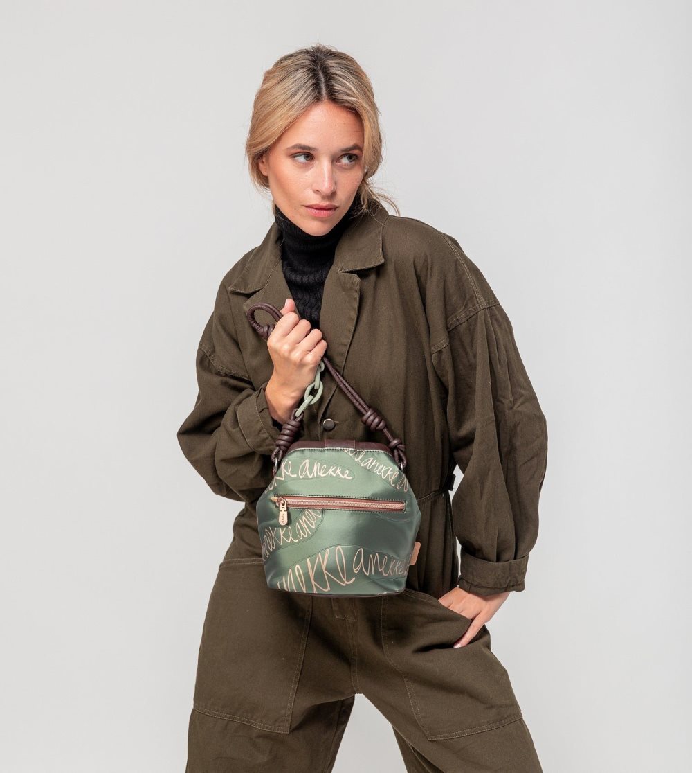 Torby Przez Ramię Anekke Outer Bucket-shape Bag Damskie | 761UDBGIZ