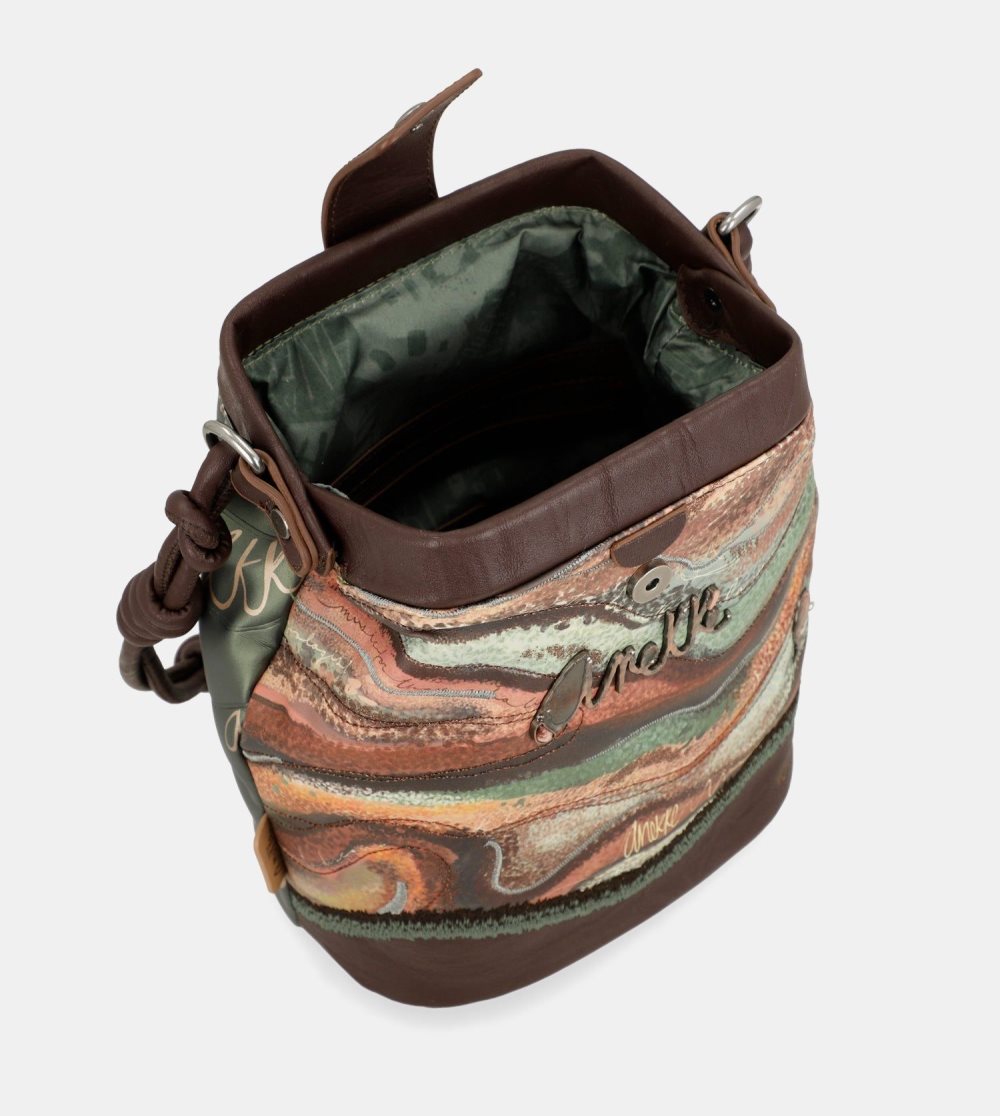 Torby Przez Ramię Anekke Outer Bucket-shape Bag Damskie | 761UDBGIZ