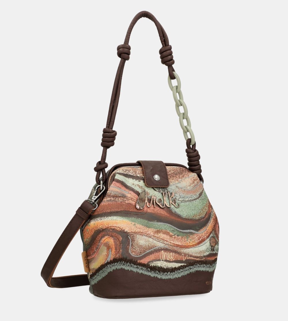 Torby Przez Ramię Anekke Outer Bucket-shape Bag Damskie | 761UDBGIZ