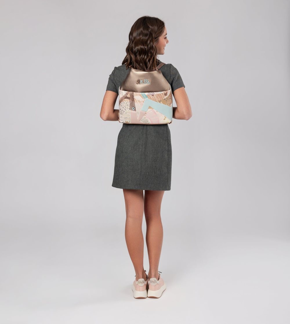 Torby Przez Ramię Anekke Passion Bag Convertible Into Backpack Damskie | 836OEBFMW