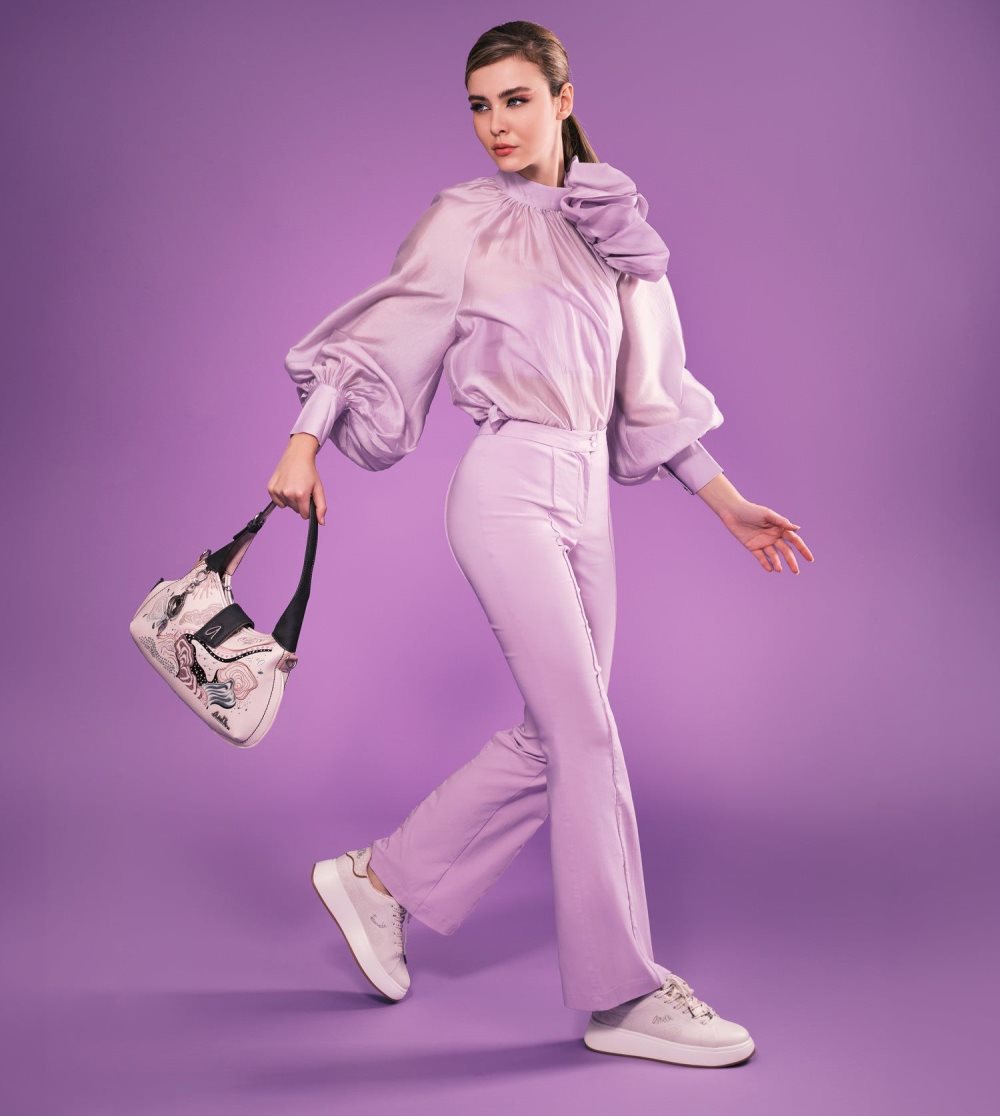 Torby Przez Ramię Anekke Psicodelic Hobo Shoulder Bag Damskie | 324WSDZHN