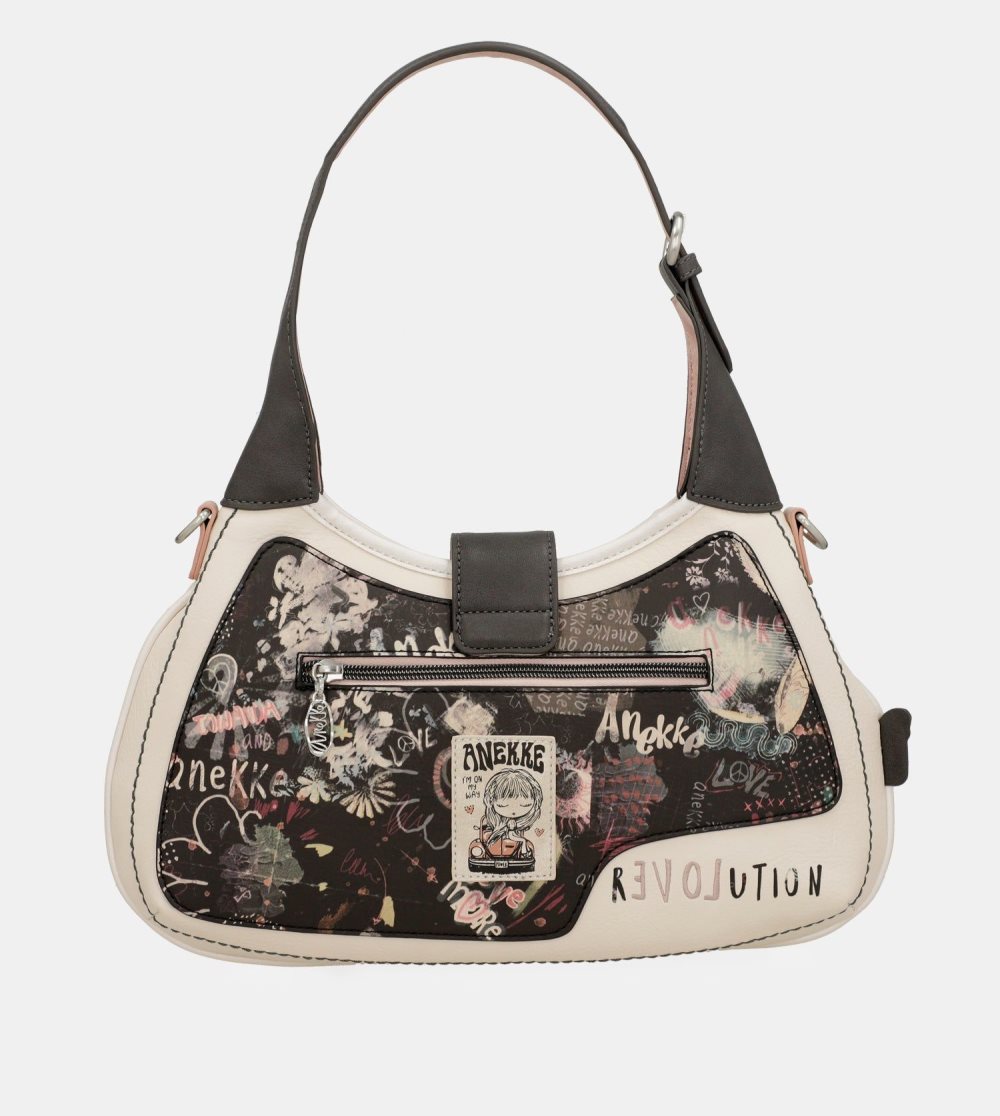 Torby Przez Ramię Anekke Psicodelic Hobo Shoulder Bag Damskie | 324WSDZHN