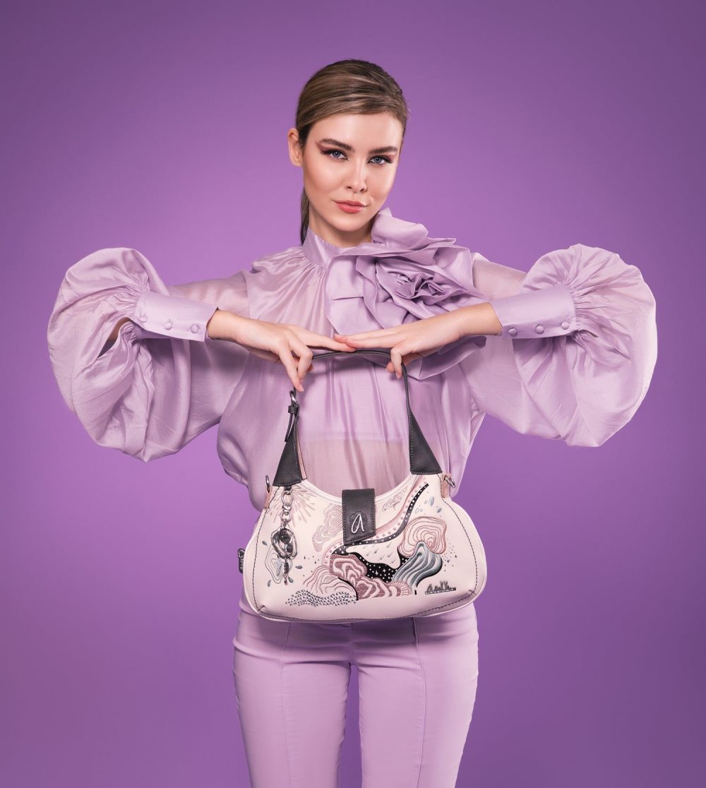 Torby Przez Ramię Anekke Psicodelic Hobo Shoulder Bag Damskie | 324WSDZHN