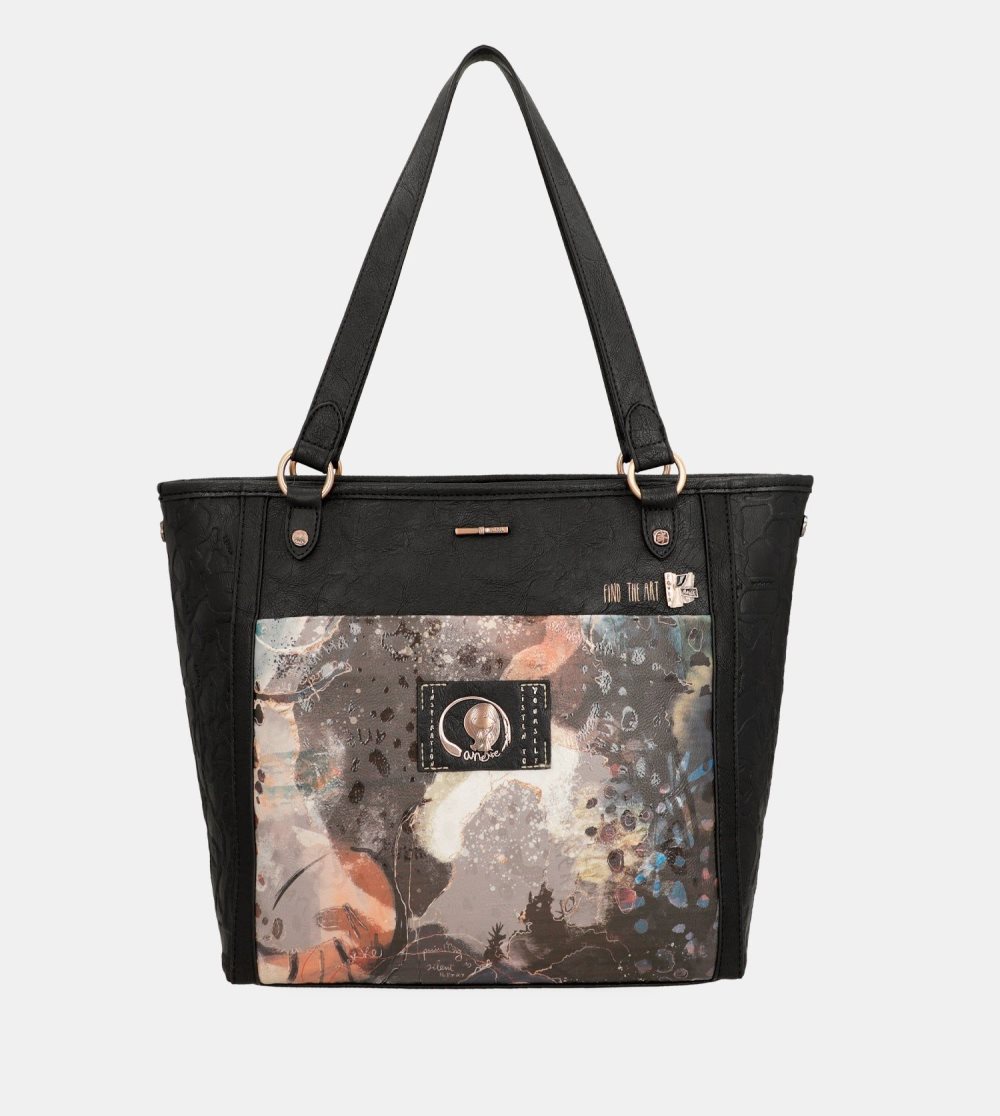 Torby Przez Ramię Anekke Shoen Brush Large Shoulder Bag Damskie | 740FJIOQT