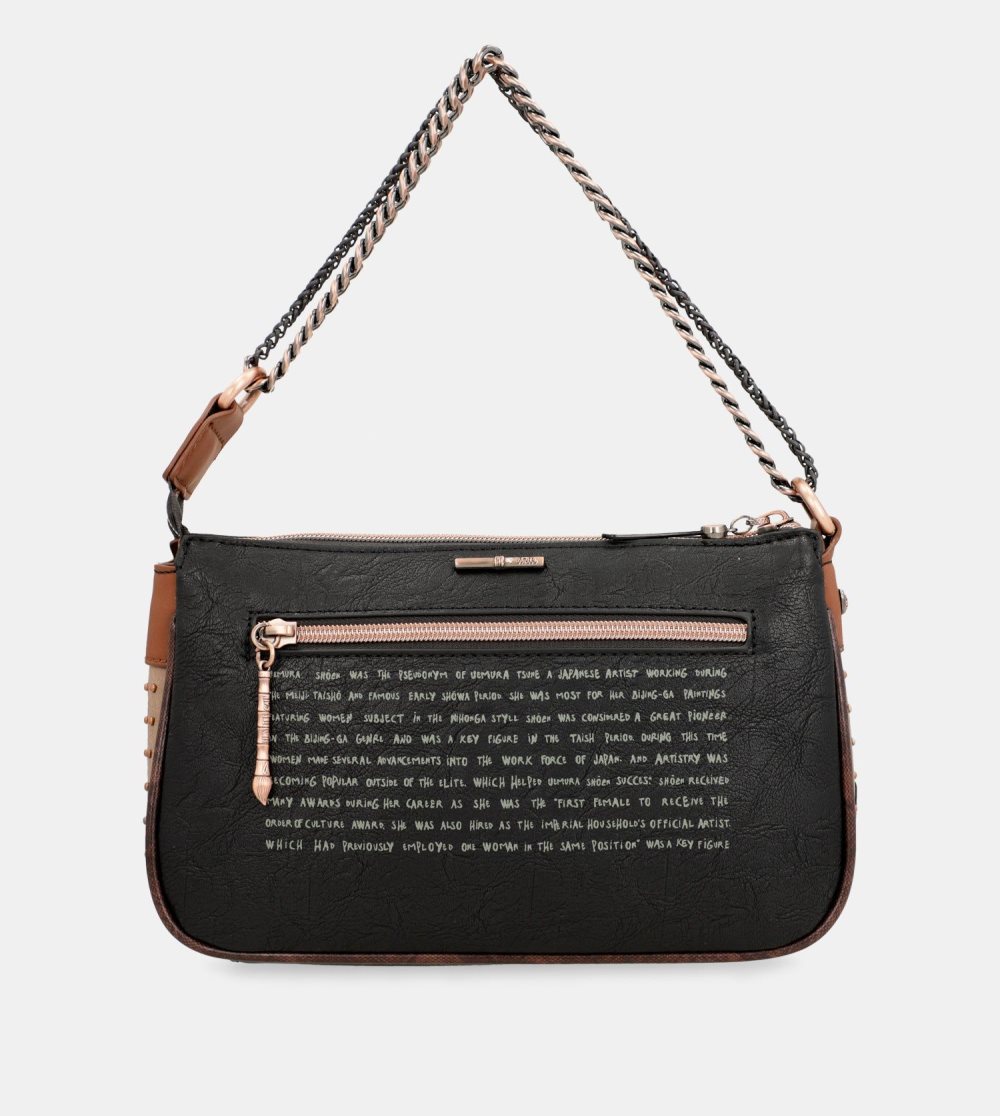 Torby Przez Ramię Anekke Shoen Metal Handle Baguette Bag Damskie | 907TUXPMF