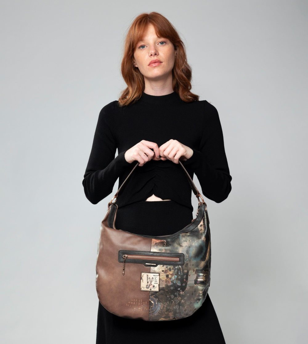 Torby Przez Ramię Anekke Shoen Oval Shoulder Bag Damskie | 649ACHFRG