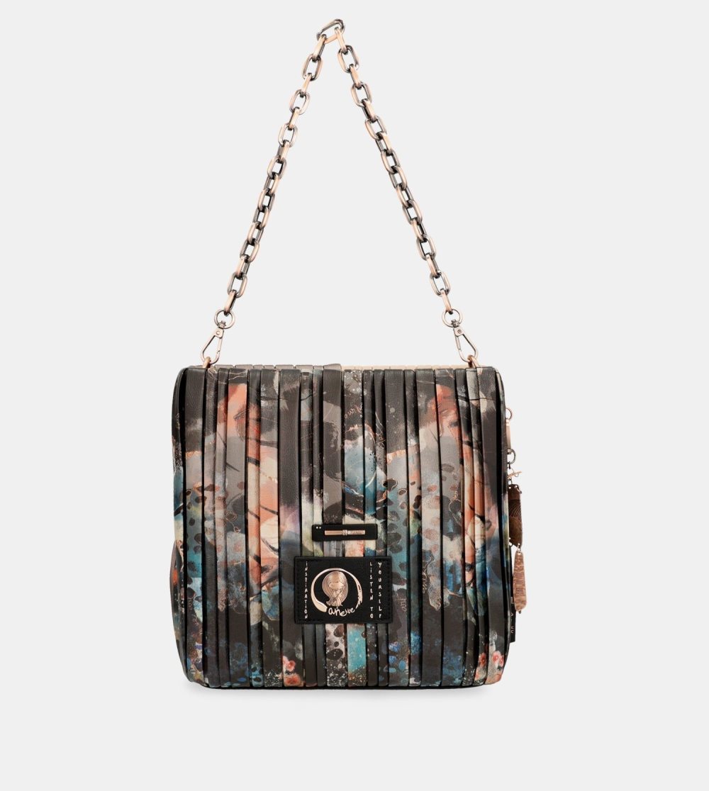 Torby Przez Ramię Anekke Shoen Palette Double-sided Pleated Shoulder Bag Damskie | 480TGDSON