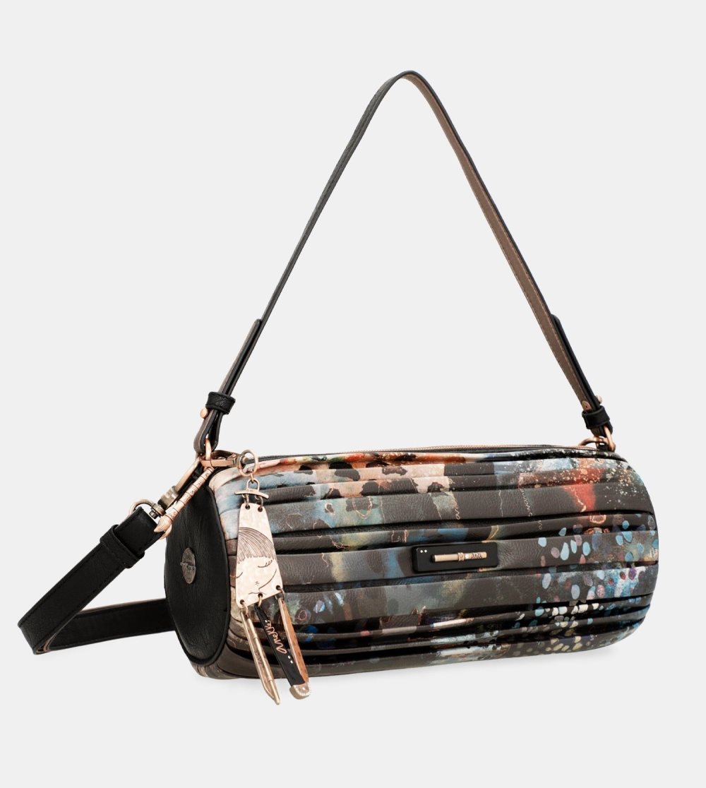 Torby Przez Ramię Anekke Shoen Palette Pleated Cylindrical Bag Damskie | 067DZTAGC