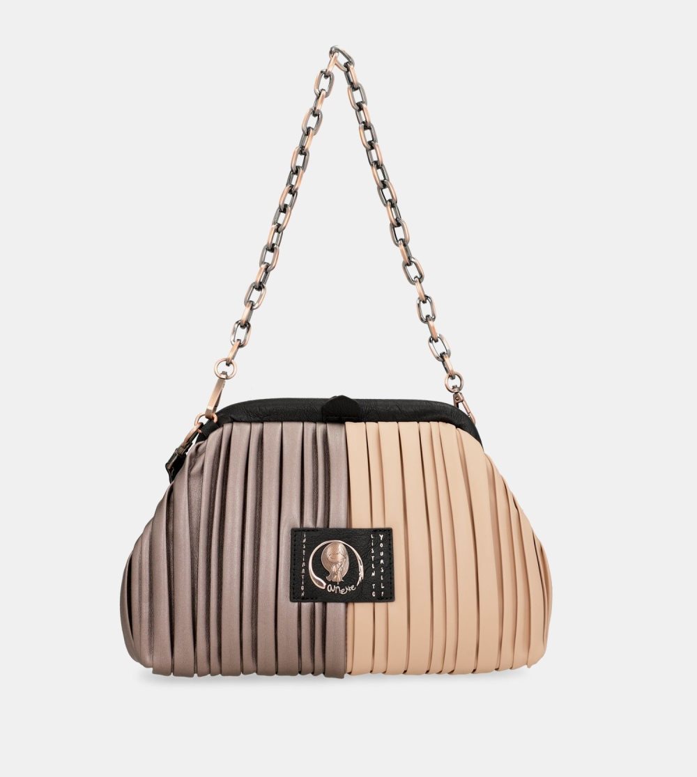 Torby Przez Ramię Anekke Shoen Palette Pleated Bowler Bag Damskie | 950DRMITH