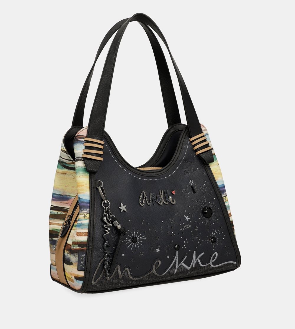 Torby Przez Ramię Anekke Studio Navy Blue Shoulder Bag Damskie | 901ZHWYFT