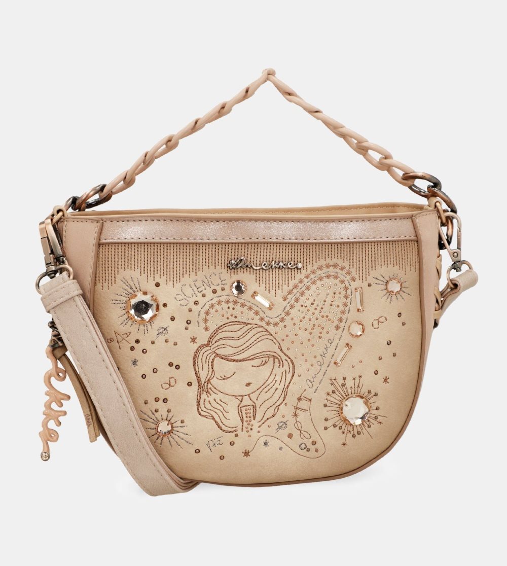 Torby Przez Ramię Anekke Studio Nude Oval Crossbody Bag Damskie | 748ZNOFWX