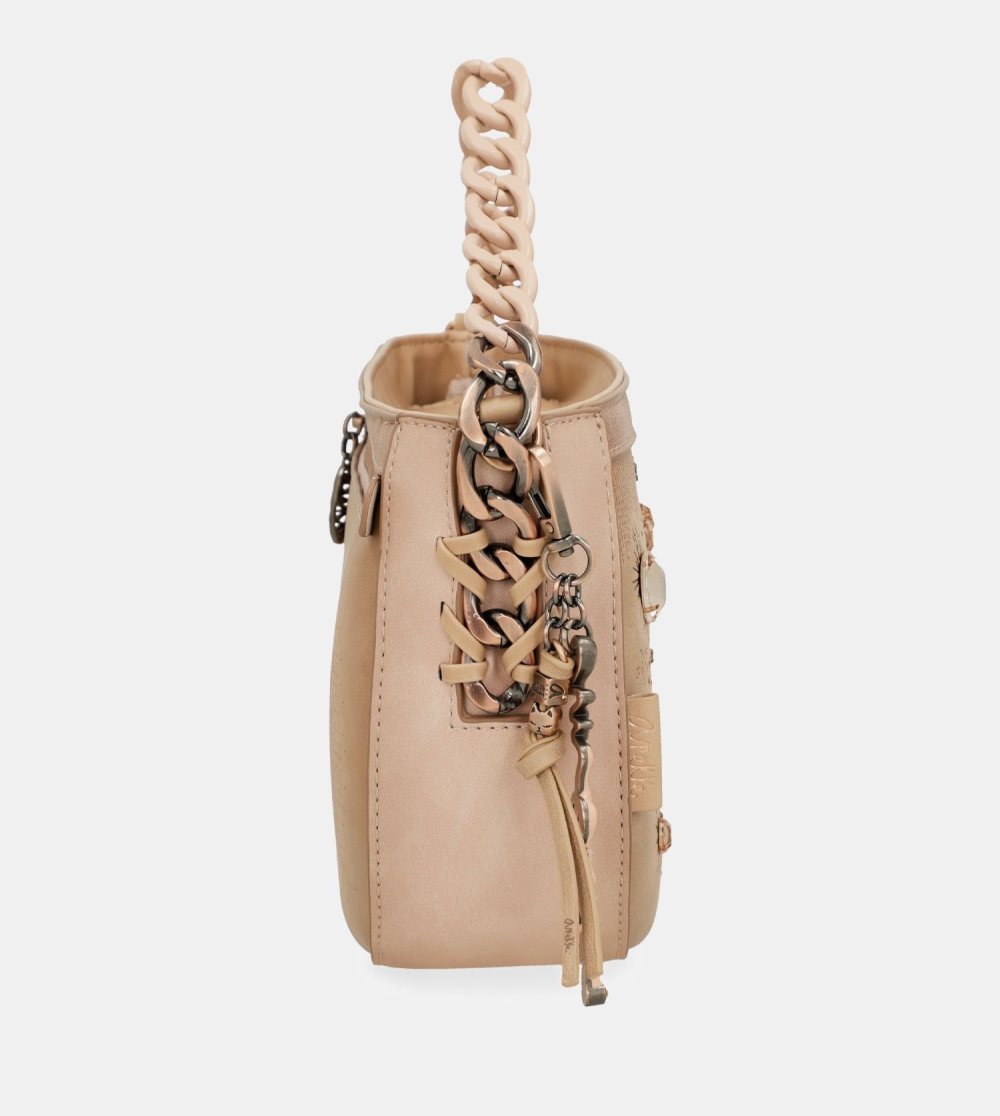 Torby Przez Ramię Anekke Studio Nude Oval Crossbody Bag Damskie | 748ZNOFWX