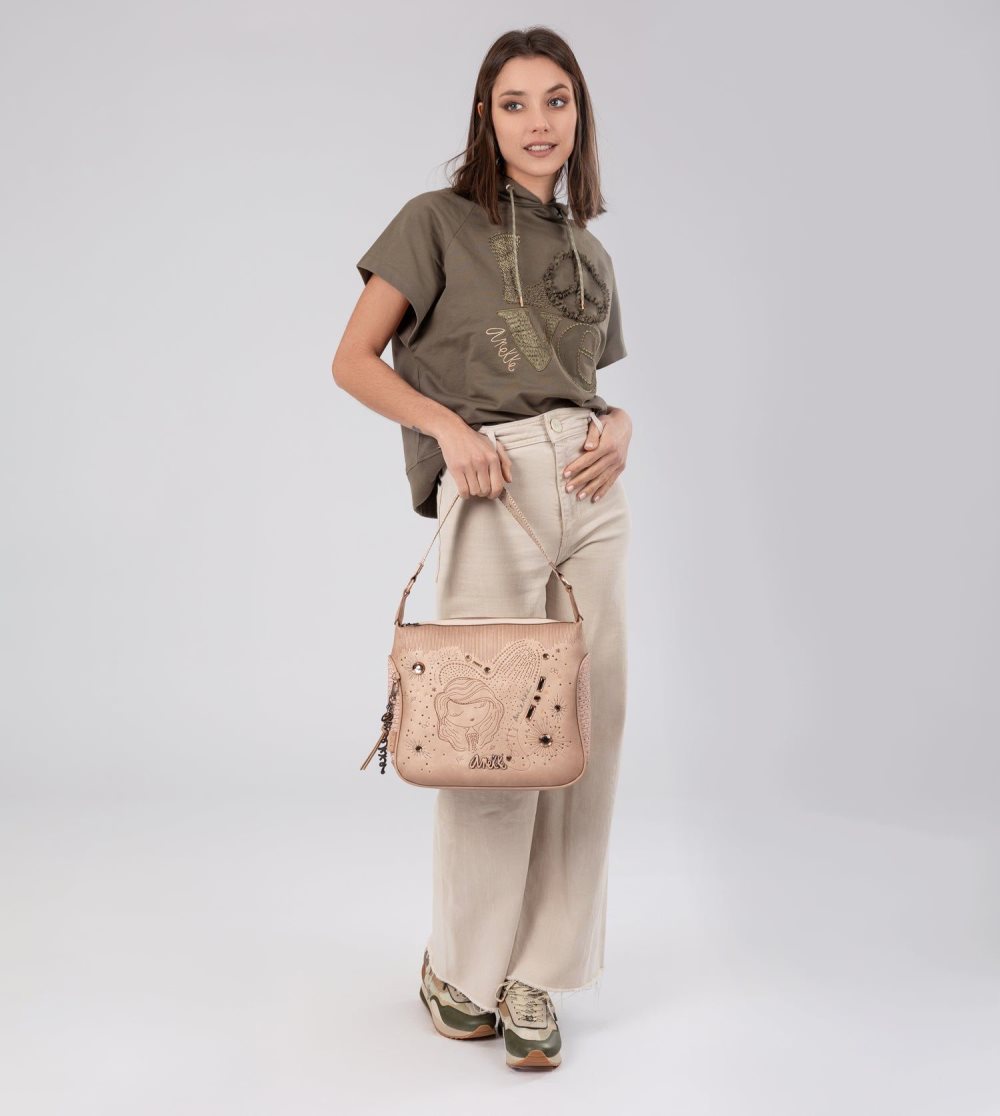 Torby Przez Ramię Anekke Studio Nude Shoulder Bag Damskie | 705SZNPMB