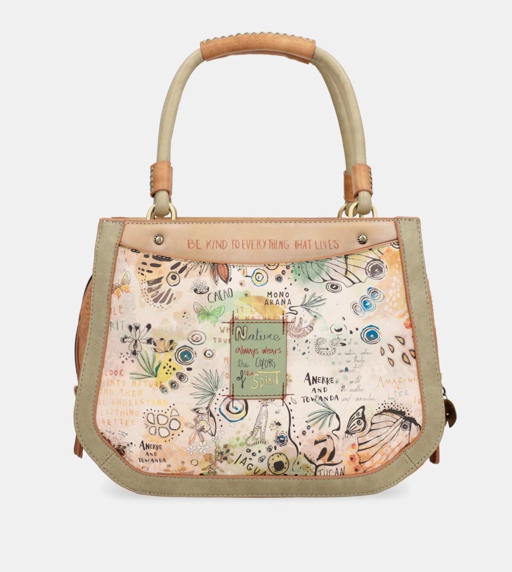 Torebka Anekke Amazonia Printed Bowling Bag Damskie | 071RZTLXM