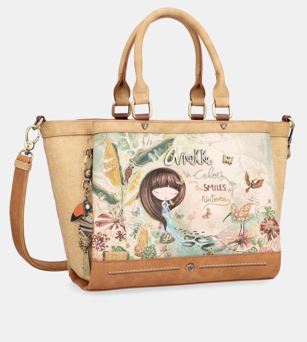 Torebka Anekke Amazonia Triple Compartment Double Handle Tote Bag Damskie | 538VQRASC