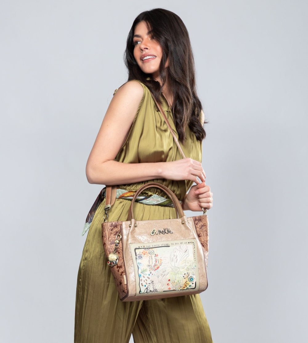 Torebka Anekke Butterfly Shoulder Tote Bag Damskie | 524TVJXUO