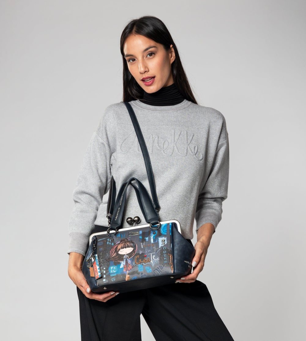 Torebka Anekke Contemporary Mouthpiece Handbag Damskie | 162LVHTPN