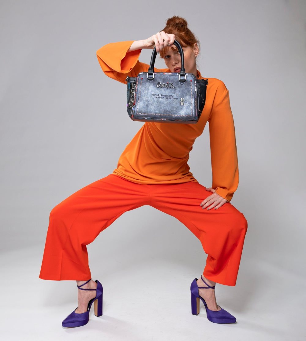 Torebka Anekke Kyomu Bowling Bag Damskie | 731ZGIOUJ