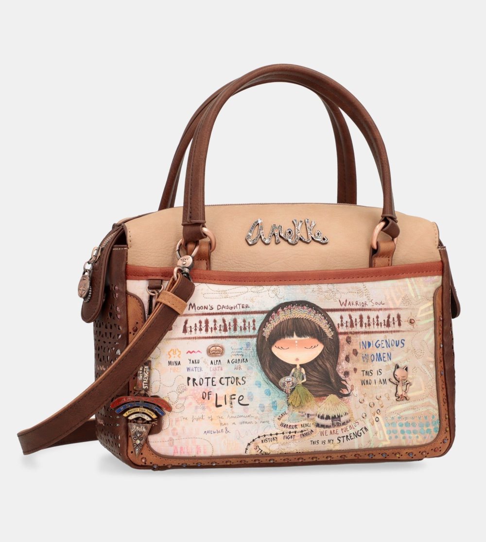 Torebka Anekke Menire Bowling Bag Damskie | 817DLSVZA