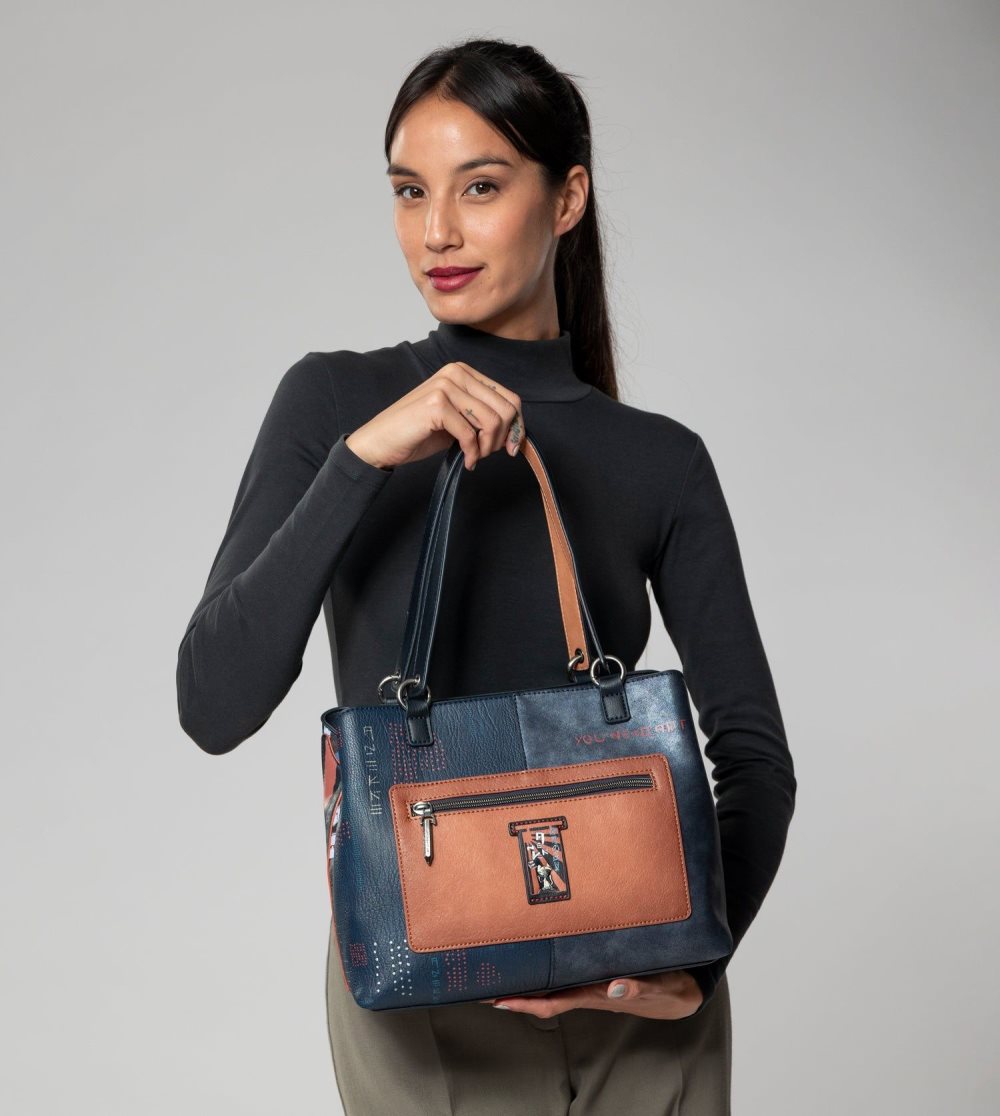 Torebka Anekke Nagare 3 Compartments Tote Bag Damskie | 297SNJTCO