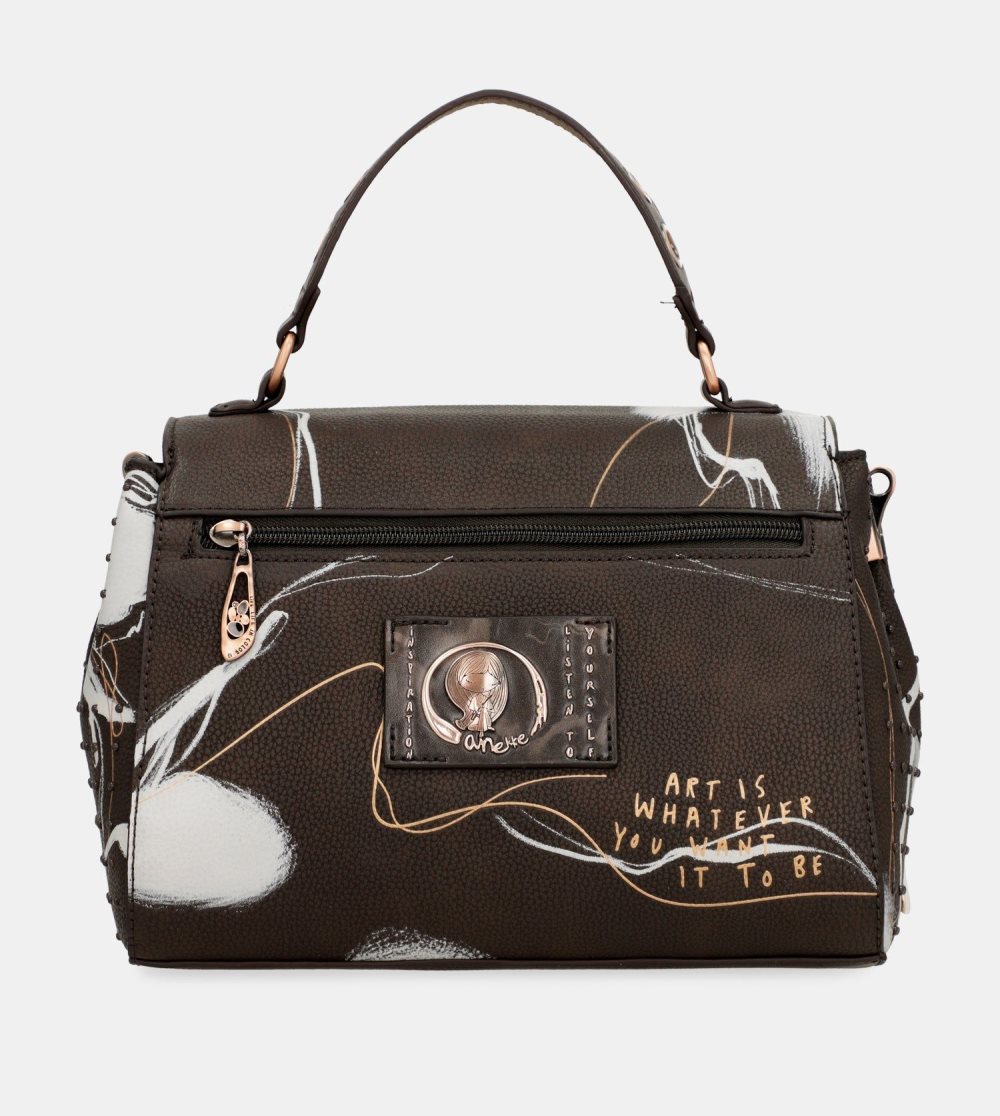 Torebka Anekke Nature Shodo Brown Flap Bag Damskie | 805QLKAVH