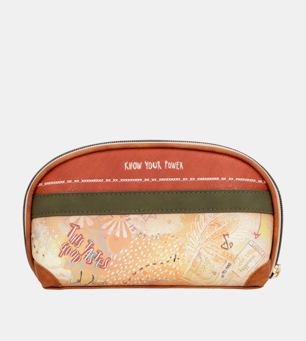 Torebka Anekke Peace & Love Camel Rfid Holdall Bag Damskie | 578TBPUWM