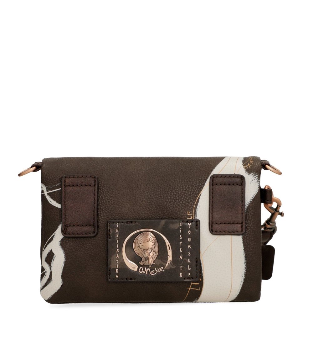 Torebka Anekke Small Brown Shoulder Bag Nature Shodo Damskie | 310YUWLRE
