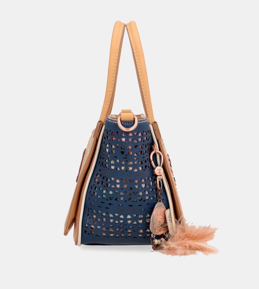 Torebka Anekke Tribe Shoulder Tote Bag With Two Handles Damskie | 701FVDBYQ