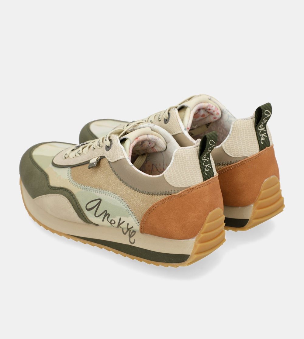 Trampki Anekke Multicoloured Sneakers Damskie | 491OTINHE