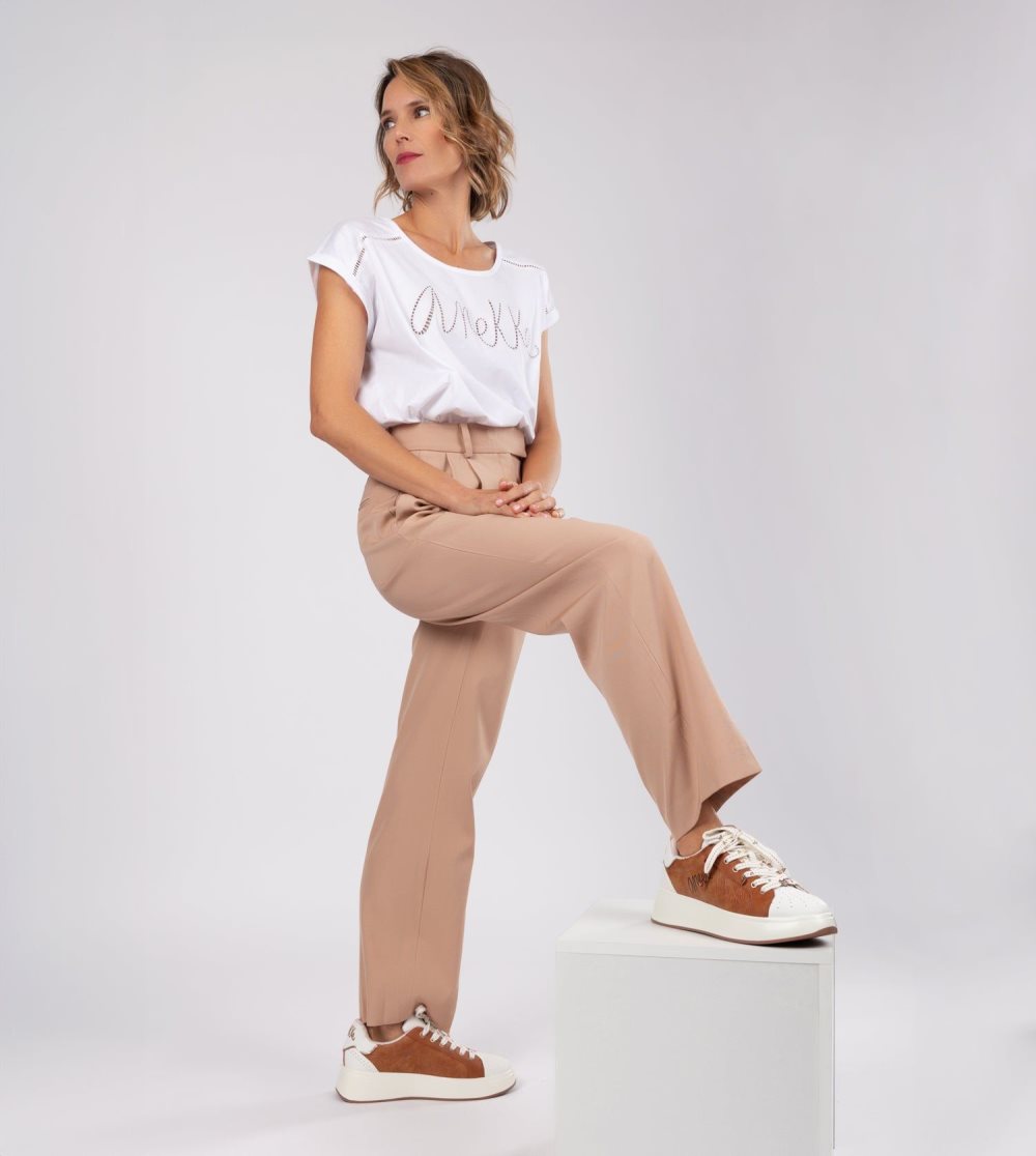 Trampki Anekke Peace & Love Brown Sneakers Damskie | 410IZREKC