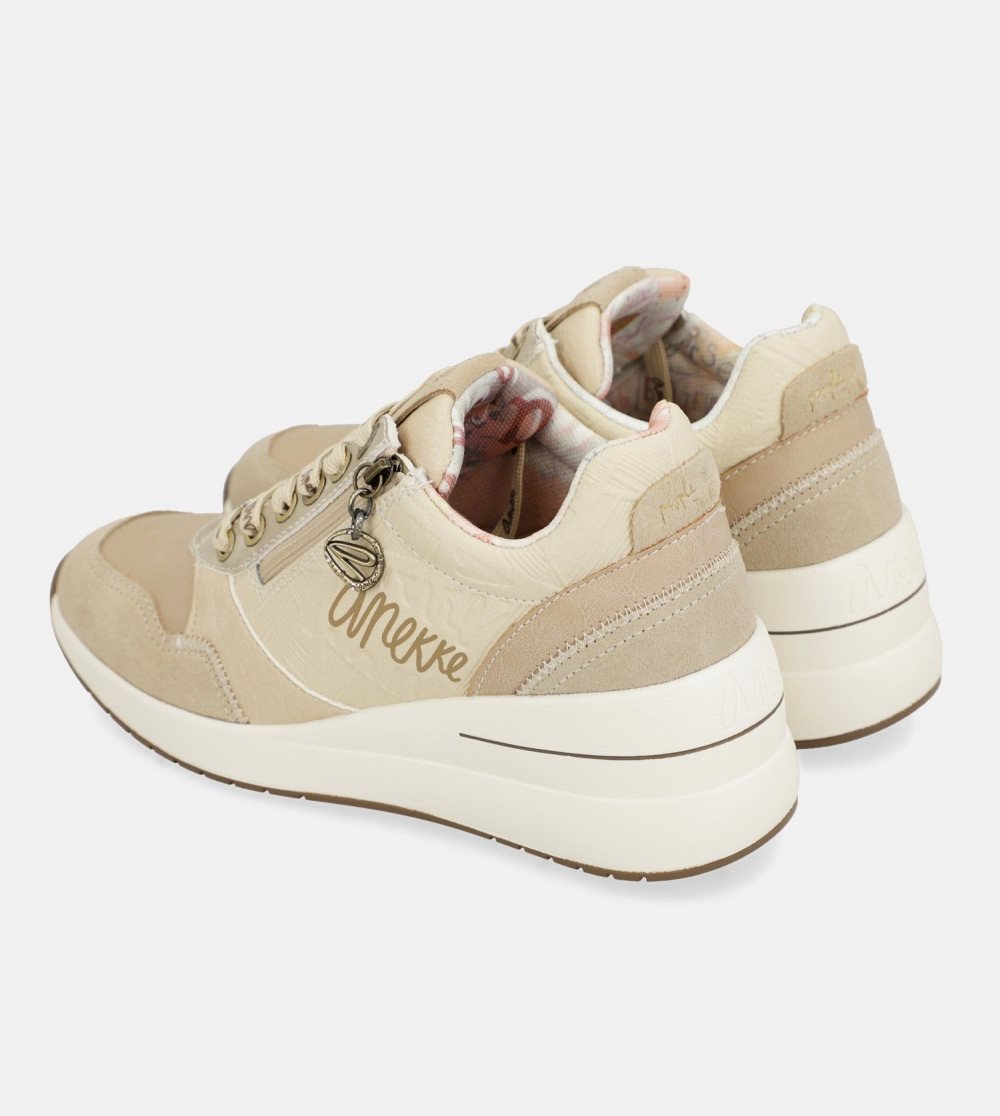 Trampki Anekke Peace & Love Wedge Sneakers Damskie | 265NXZFEM